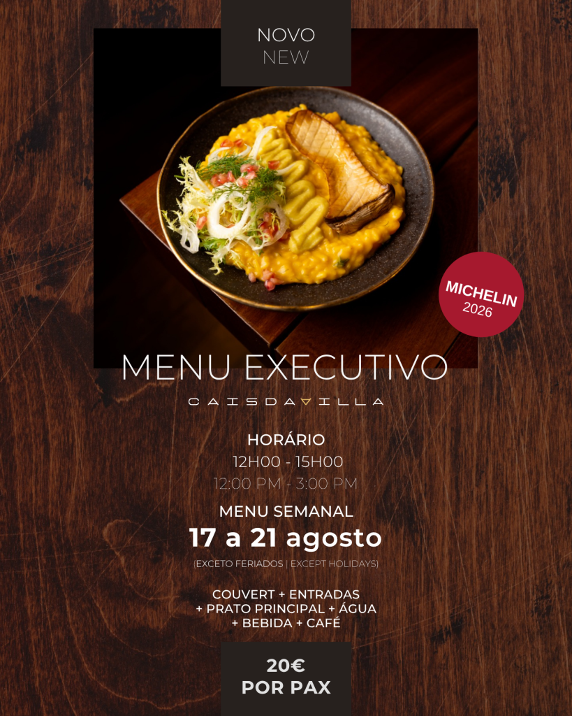 Executive Menu – Lunch (Monday – Friday)